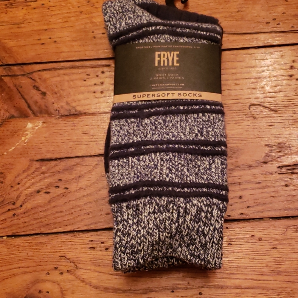 NEW - FRYE SuperSoft Boot Socks 2 Prs....Womans